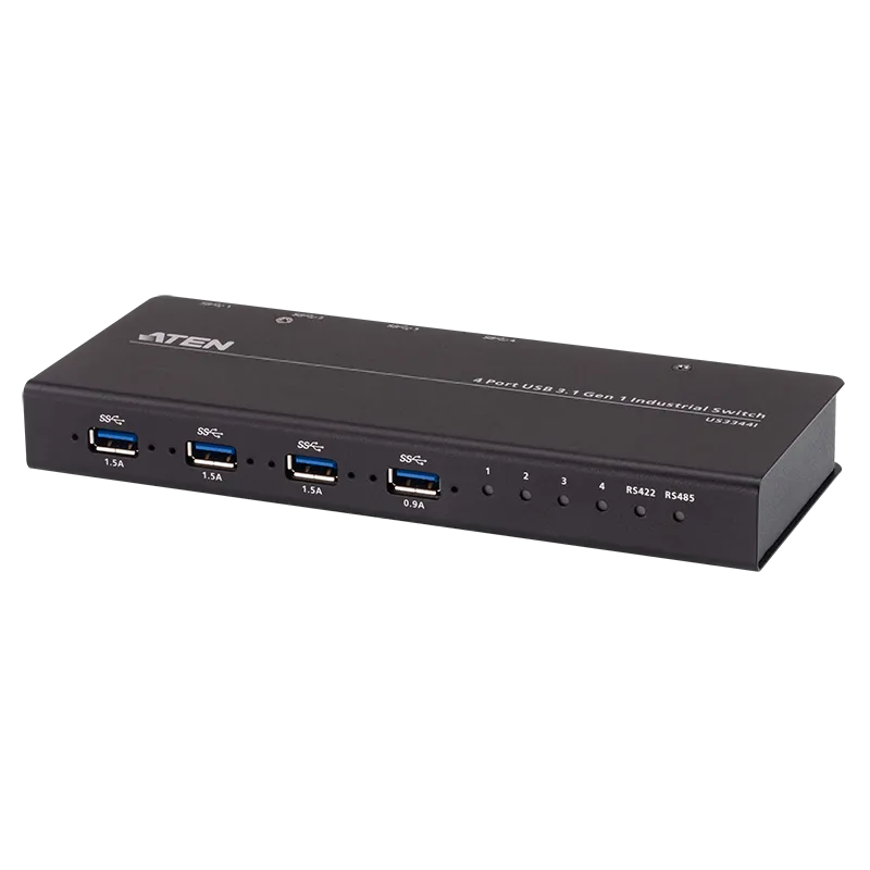 4 x 4 USB 3.1 Gen 1 Industrie Hub Switch