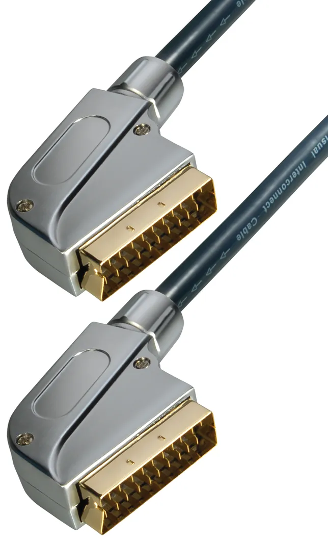 MAXTRACK Scartkabel, Scartstecker auf Scartstecker, 5,0 m (VBVC 3-5)