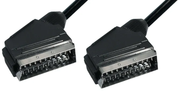 MAXTRACK Scartkabel, Scartstecker auf Scartstecker, 5,0 m (VC 1-5 H)