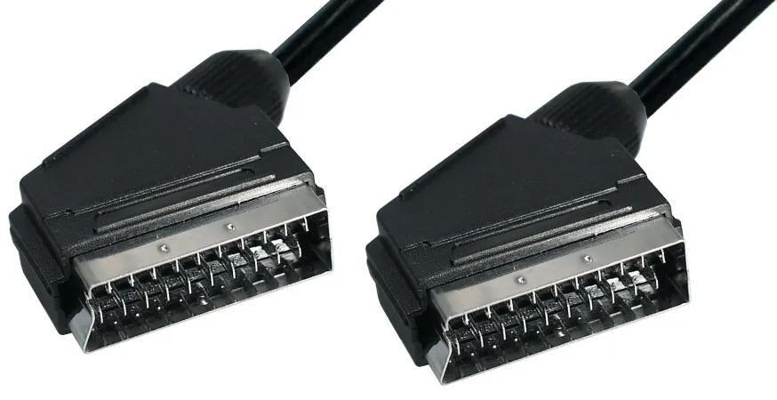 MAXTRACK Scartkabel, Scartstecker auf Scartstecker, 5,0 m (VC 1-5 H)