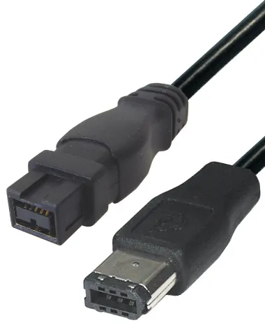 MAXTRACK Verbindungskabel, IEEE 1394b - IEEE1394-6 pol, Bilingual Verbindung (VD 6-2)