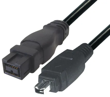 MAXTRACK Verbindungskabel, IEEE 1394b - IEEE 1394-4 pol, Bilingual Verbindung (VD 7-2)
