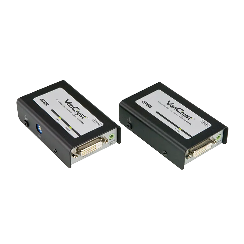 DVI Verlängerung DVI über Cat.5/6 mit Audio, 60 m