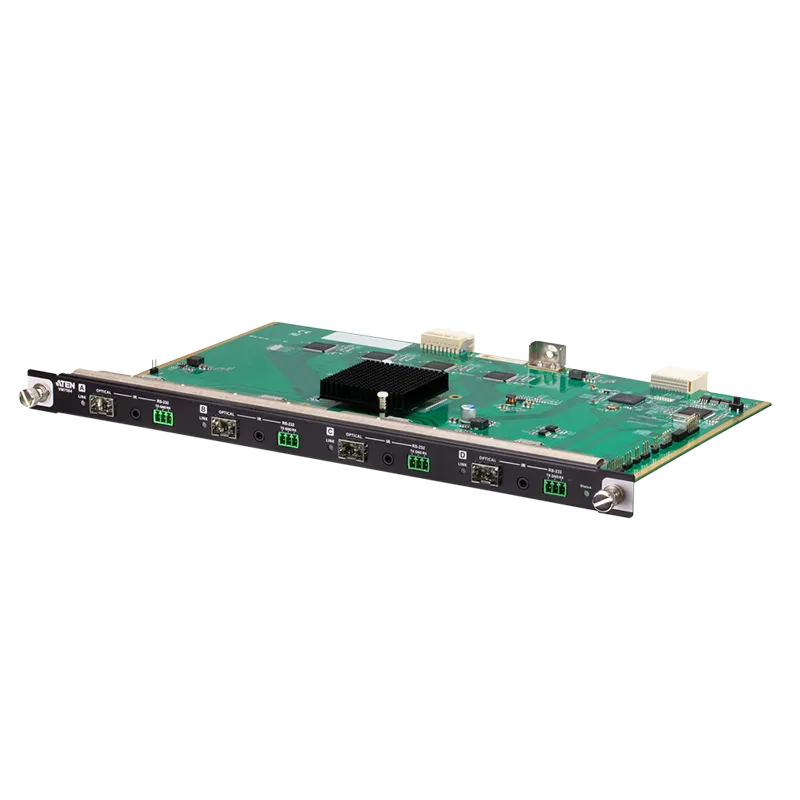 4-Port DisplayPort optische Eingabekarte, 4K bei 10 km, SM, 10,54 W