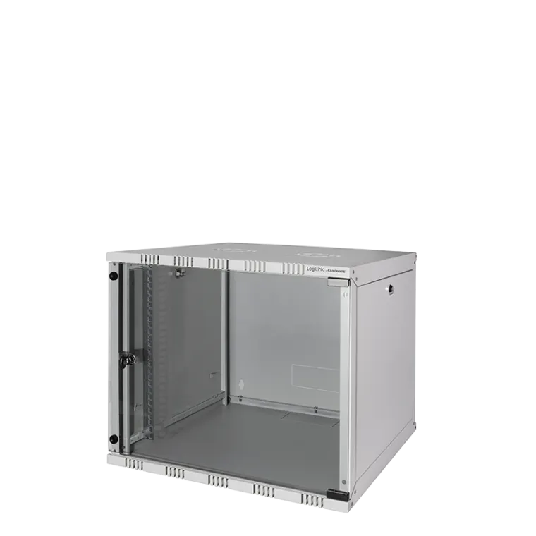 19" SOHO Wandschrank, 9HE, 540 x 550 mm, unmontiert, Grau